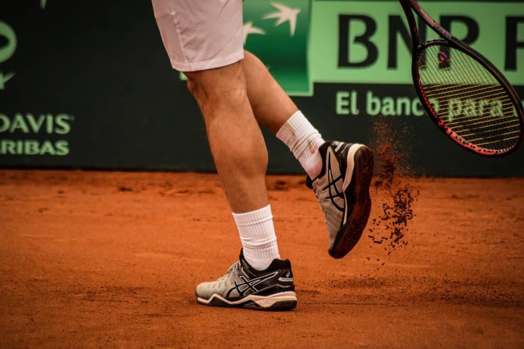 hard court shoes on clay