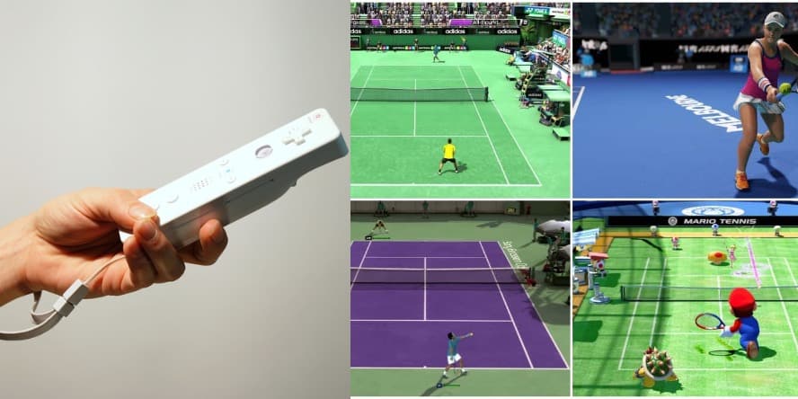 Tennis sale game wii