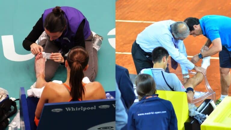 Medical timeout in tennis meaning rules time
